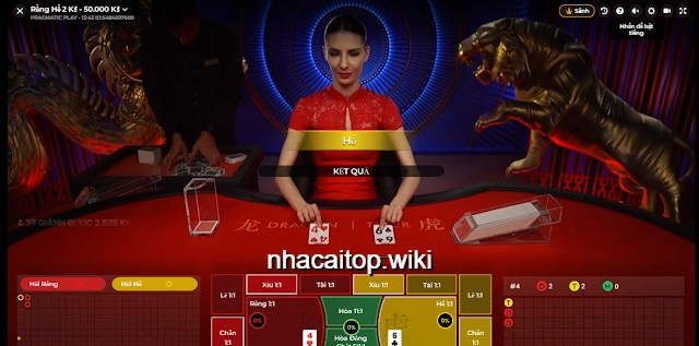 Game Rồng Hổ có đa dạng kiểu cược