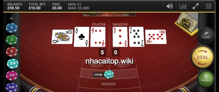 Player và Banker